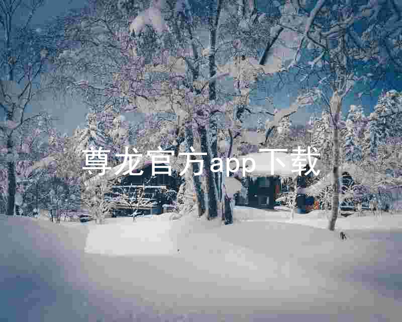 尊龙官方app下载